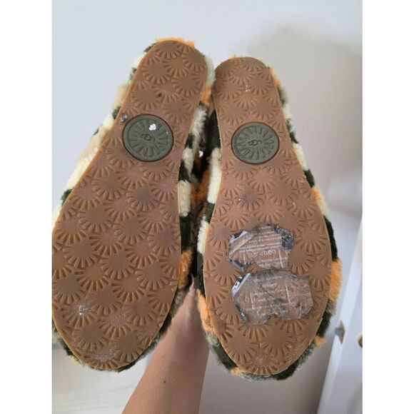 UGG Women's Fluff Yeah Slide CALI Collage Slipper US 10 - Picture 7 of 9